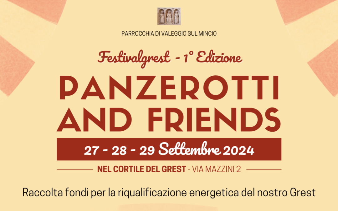 Festivalgrest “Panzerotti & Friends”